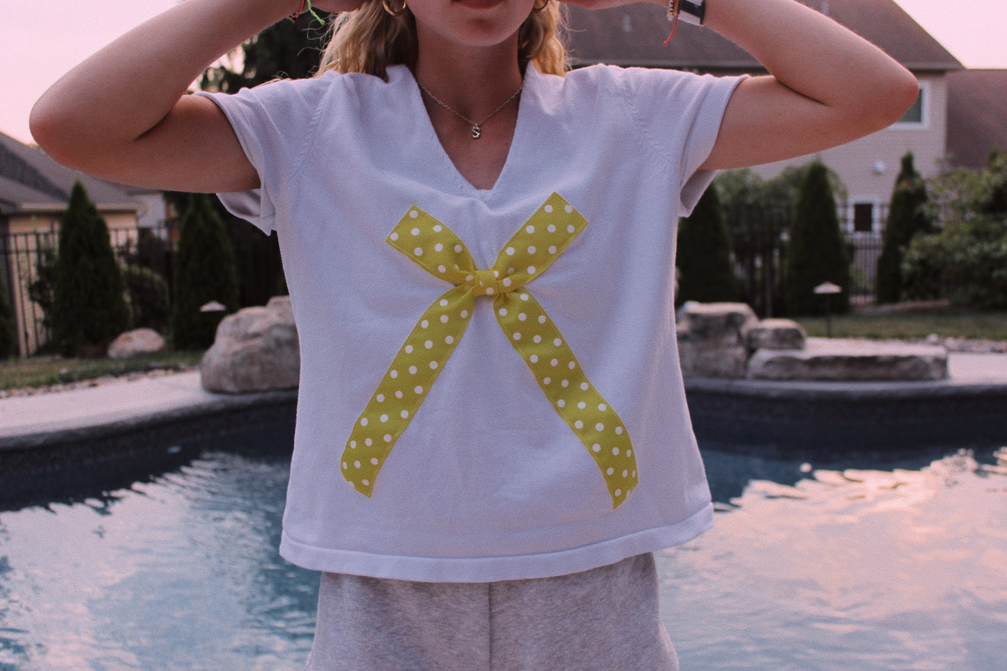 Bow Sweater Tee